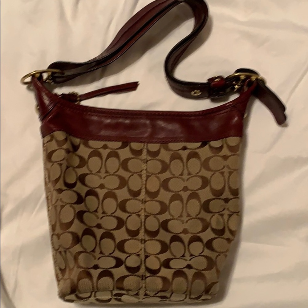 Authentic Coach Bucket Bag
